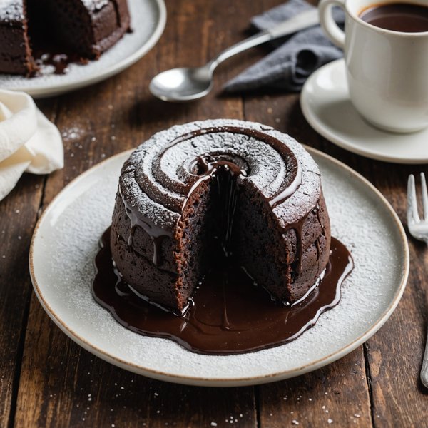 Comment faire un gâteau au chocolat fondant avec un cœur coulant ?