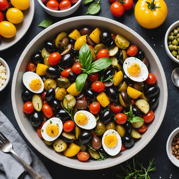 Comment préparer une ratatouille niçoise avec des légumes frais du marché?