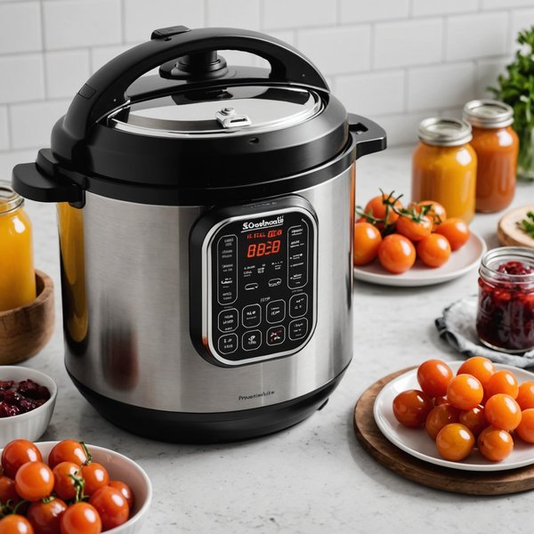 Quels sont les avantages d'un autocuiseur avec fonction de stérilisation pour des conserves maison?